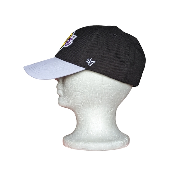 Los Angeles Lakers Basketball Vintage Embroidered Adjustable 47 Brand Hat Cap - Picture 7 of 15